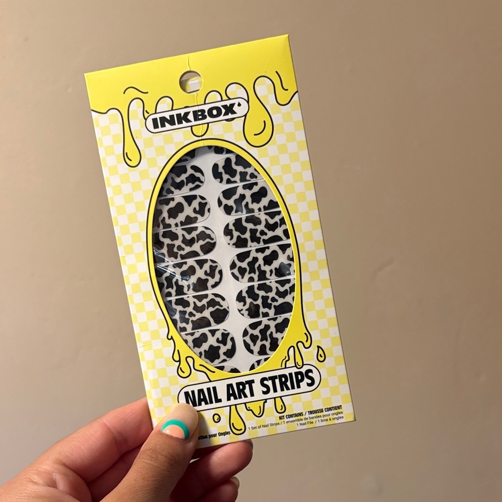 Black and White Nail Art Strips
